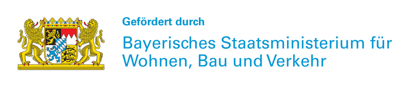 Logo Bayerisches Staatsministerium für Wohnen, Bau und Verkehr